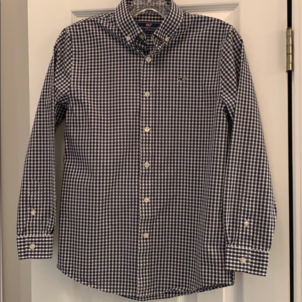 Boys Vineyard Vine Whale Shirt